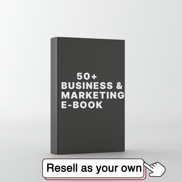 50+ Business & Marketing eBooks Mega Bundle | Master Resell Rights (MRR)