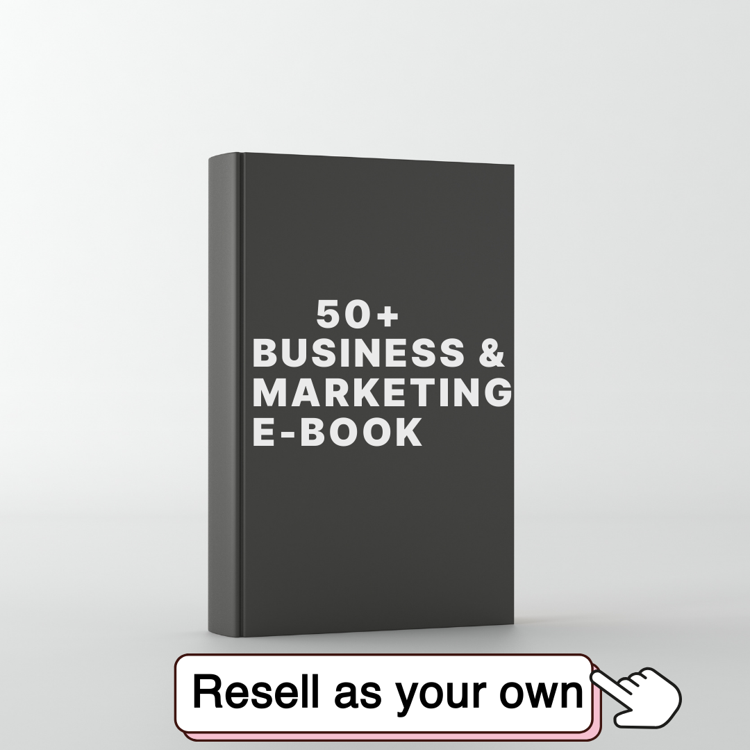 50+ Business & Marketing eBooks Mega Bundle | Master Resell Rights (MRR)