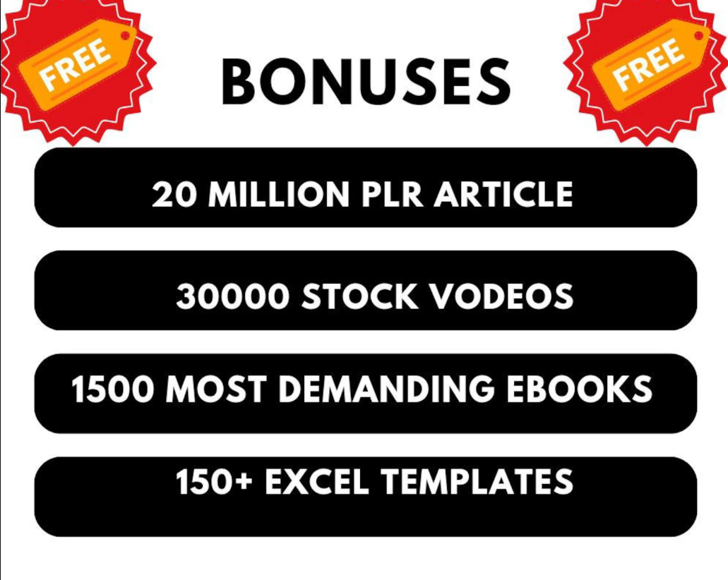 3 Million+ Ebooks + 3 Million PLR Articles Bonus with reseller rights - Image 2