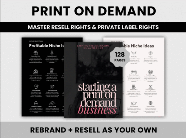 Print On Demand Business Guide | DFY POD eBook - Image 2