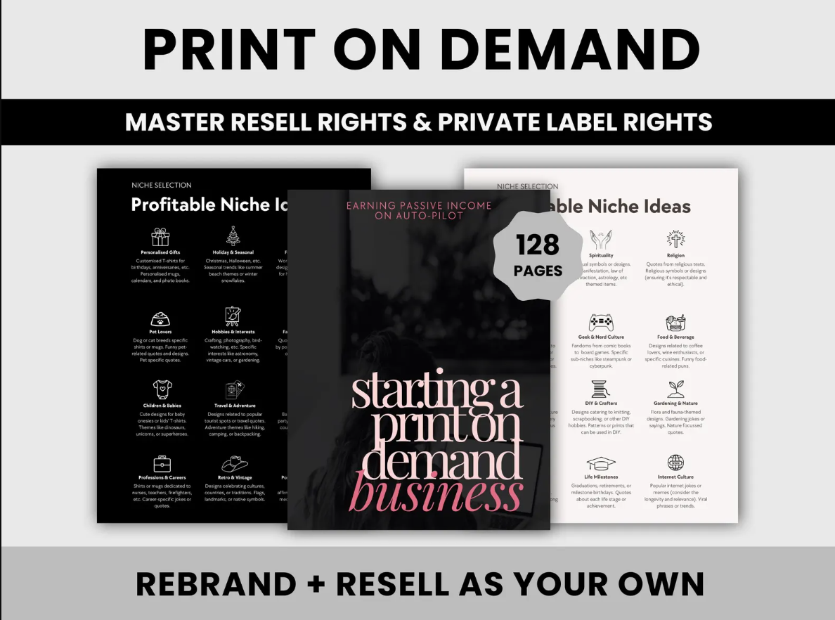 Print On Demand Business Guide | DFY POD eBook - Image 2