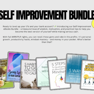 EBOOKS Self Improvement Bundle/750 Digital Books With Resell Rights